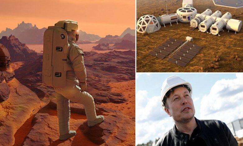 ایلان ماسک در مریخ