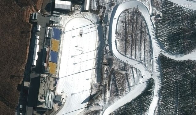 تصاویری از استادیوم‌های المپیک زمستانی ۲۰۲۲ پکن از منظر فضا