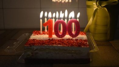 کیک تولد 100 سالگی