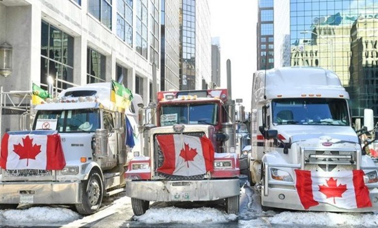اعتراض کامیون داران در کانادا
