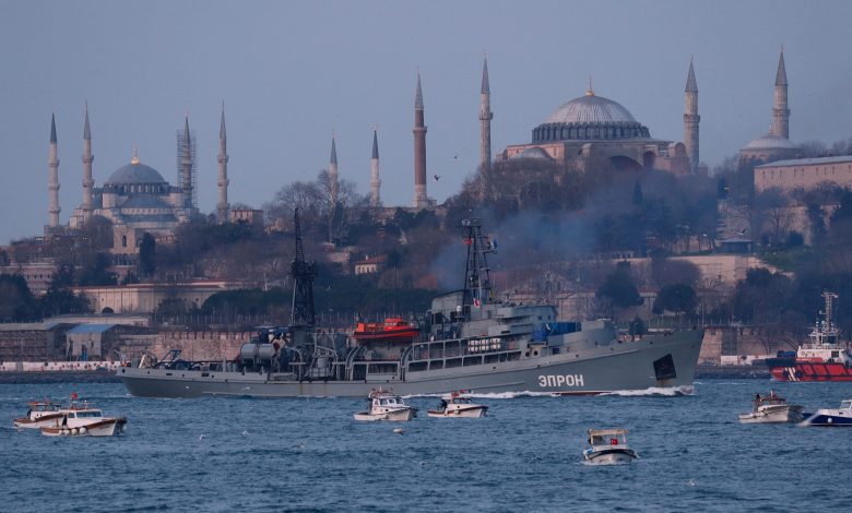 اصابت بمب به کشتی ترکیه‌