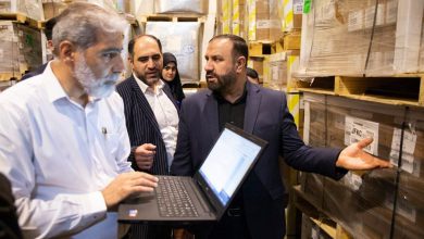 بازدید دادستان تهران از انبارهای گمرک فرودگاه امام