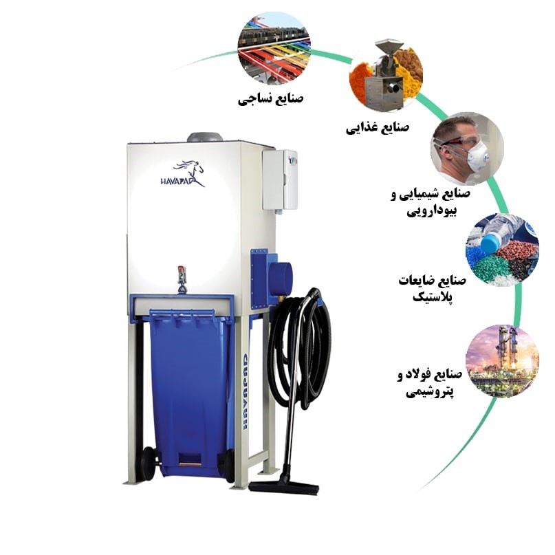 دستگاه مکنده صنعتی