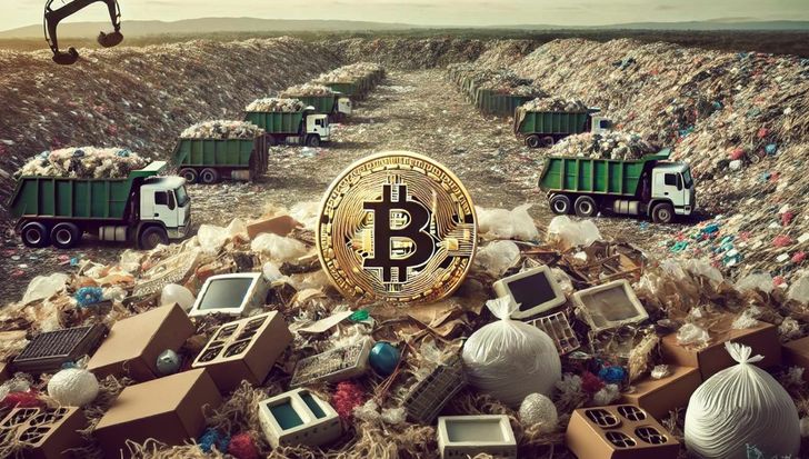 ساخت مستند از تلاش برای بازیابی گنج ۸۰۰ میلیون دلاری بیت کوین در محل دفن زباله