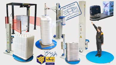 انواع دستگاه بسته بندی استرچ پالت