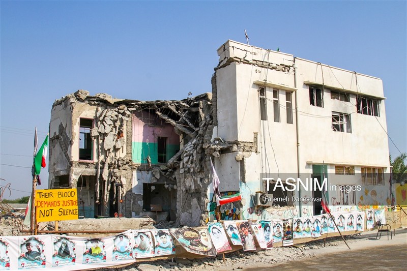 مدرسه شجره طیبه میناب , جنگ آمریکا و رژیم صهیونیستی علیه ایران ,